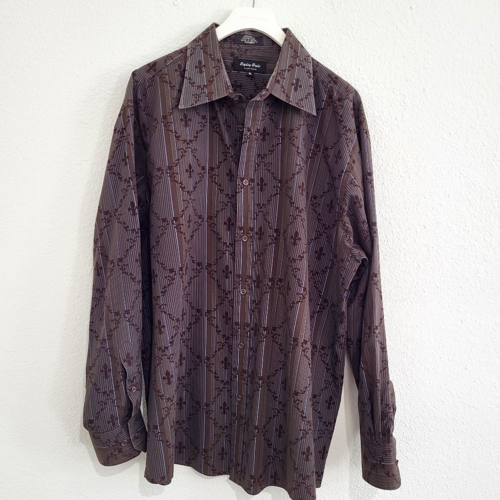Eighty Eight Platinum XL Brown Shirt